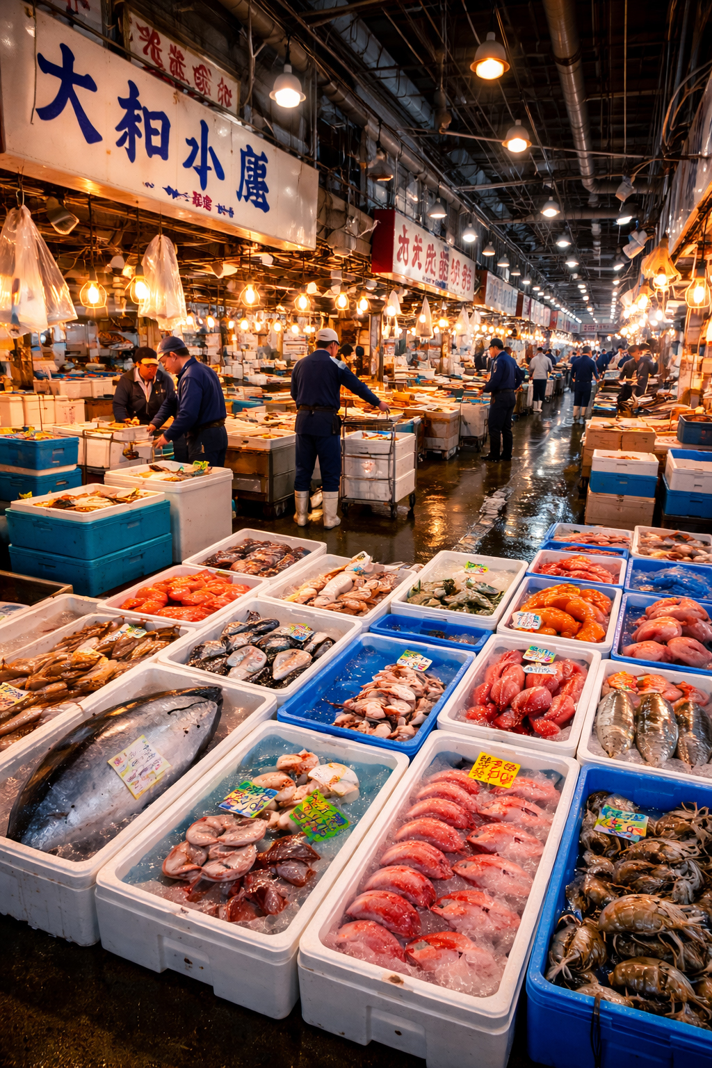 日本の魚と魚介の世界