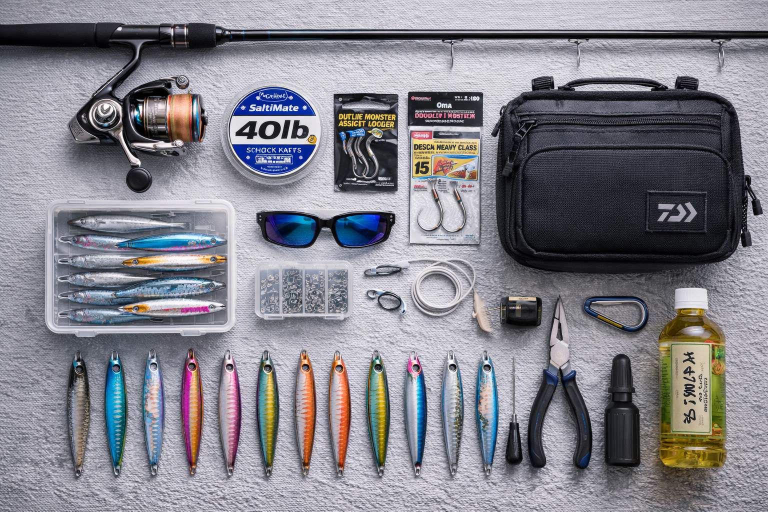 ショアジギングの道具