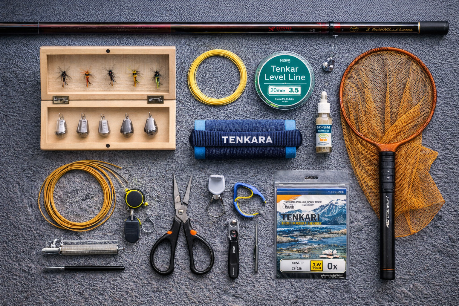 テンカラの道具